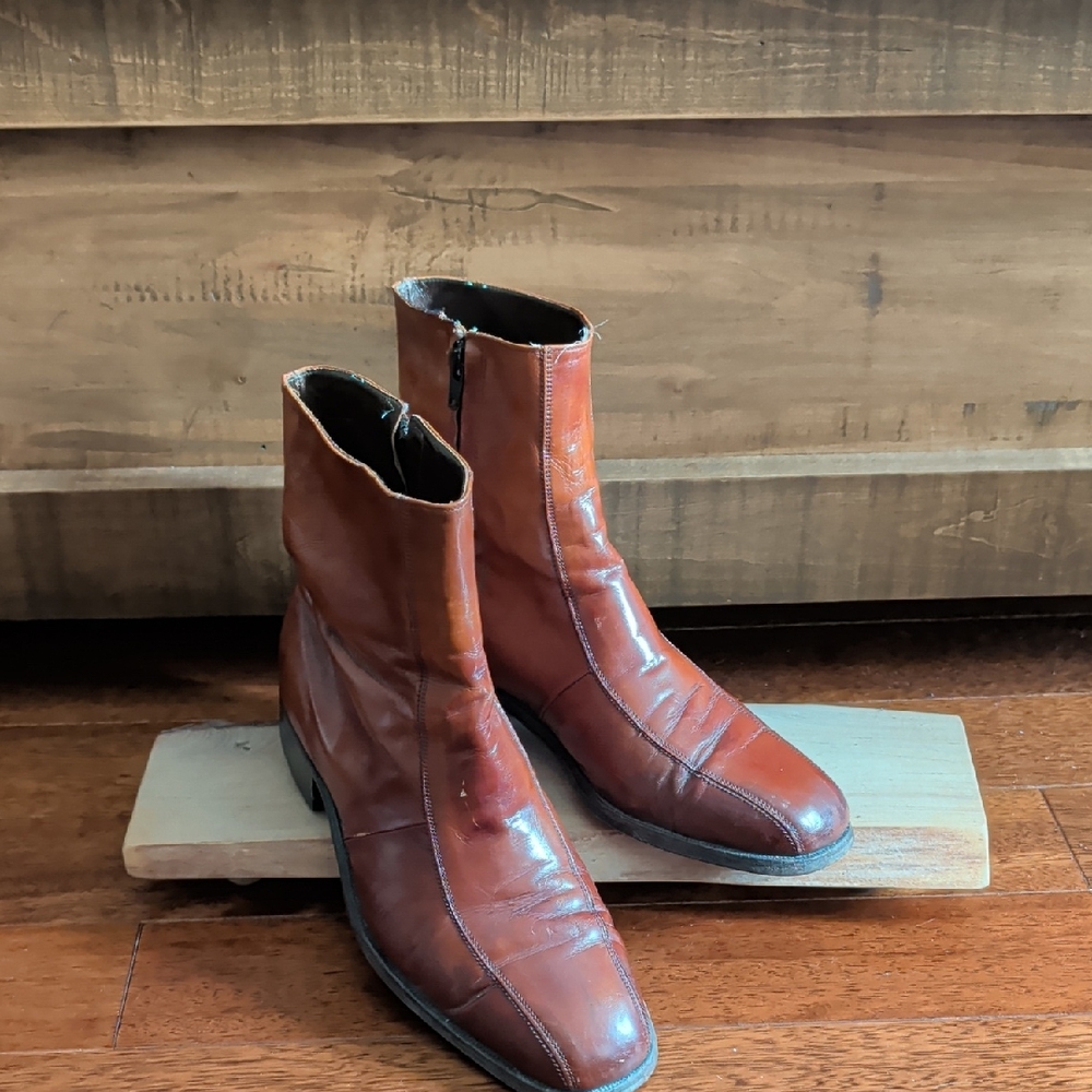Florsheim Imperial Vintage Leather Ankle Boots
